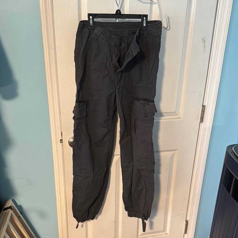 Men's Black Cargo Pants